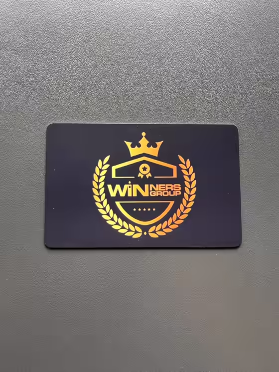Winners Group custom Ninja Card