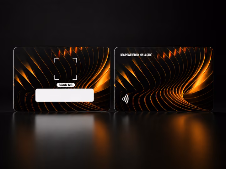 Design Ninja Card fire lines